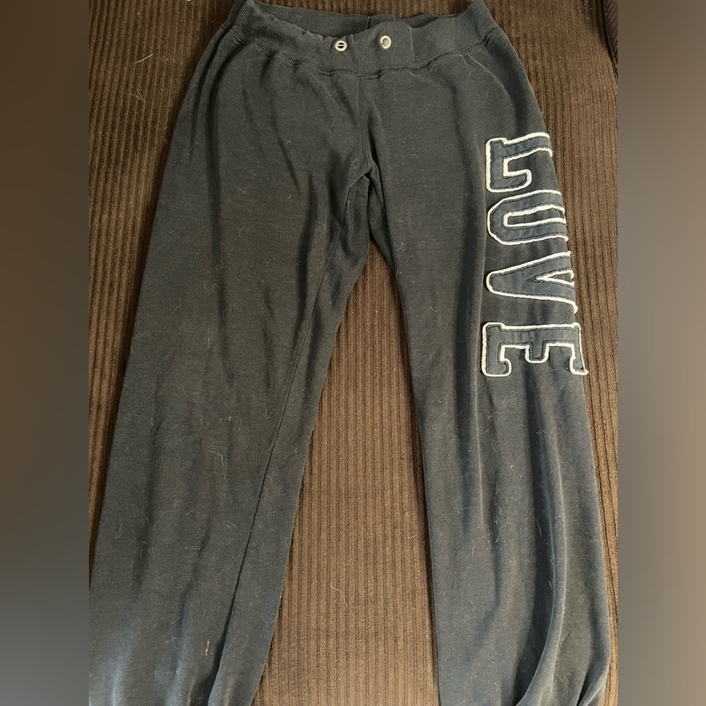 Black  “LOVE” sweat pants